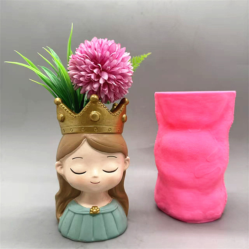 Potsticker Mold - Silicone mold fairy tale princess flower