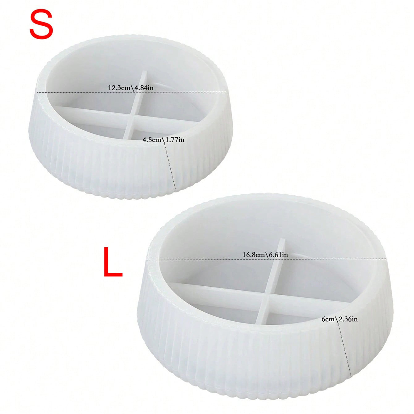 1pc Oversized Round Striped St - огляд і ціна Potsticker Mold